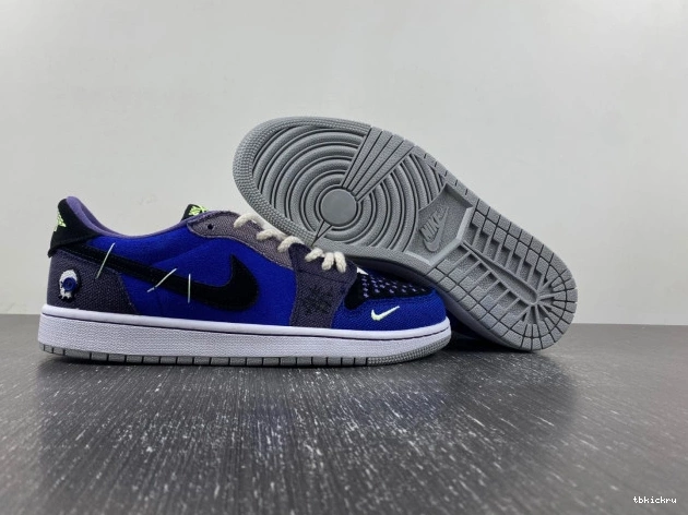 Reps TBK Zion OG Retro Voodoo Williamson Low DZ7292-420 Jordan 1 0729